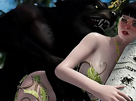 Acting Hentai [UNCENSORED] Werewolf Beastlike Domination Porn
