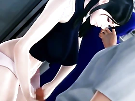 The lonely girl lustful Ep02 - Public sex on the top of accustom ( Hentai uncensored 3d 03)