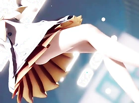 Rin - Tutu Dance + Gradual Undressing (3D HENTAI)