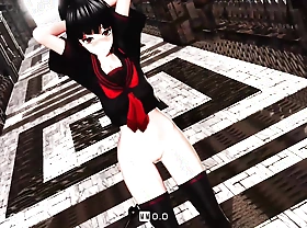 Moe Iwasaka - Despondent Dance (3D HENTAI)