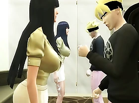 Naruto Hentai Episodio 97 Hinata va habla con boruto y terminan follando le encanta le guevo de su hijastro ya que se la folla mejor que su abb