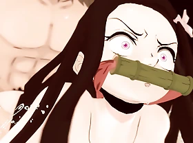 Nezuko and Inosuke